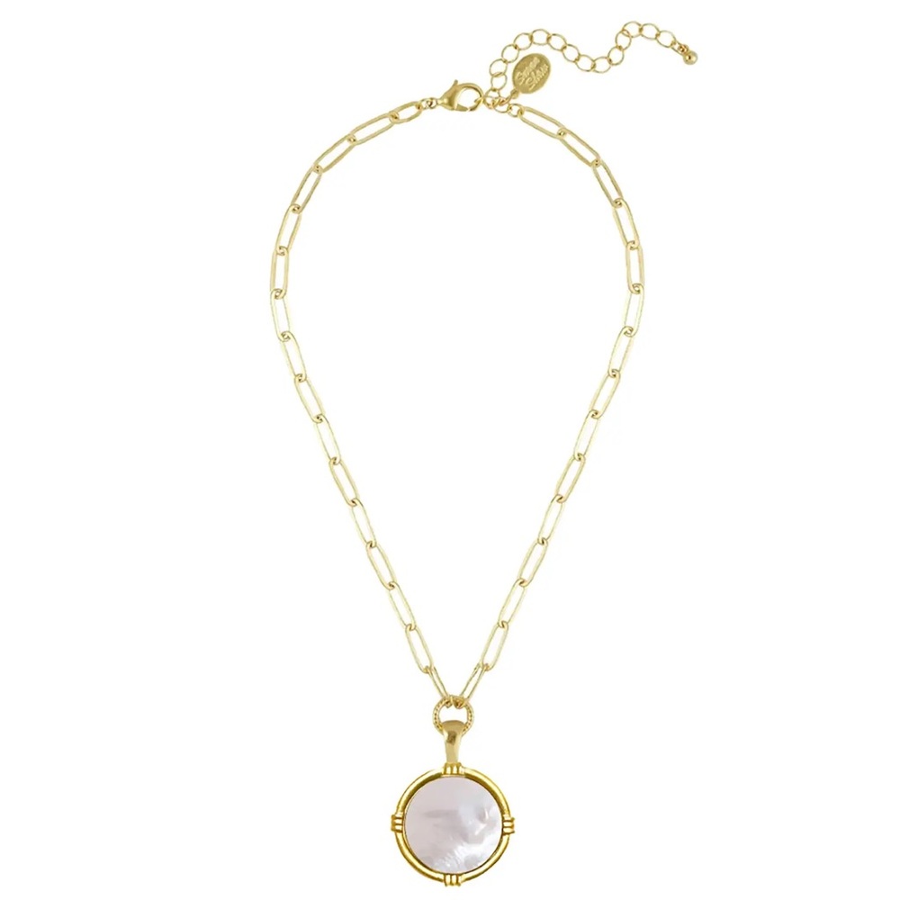 Susan Shaw Ida paperclip Necklace